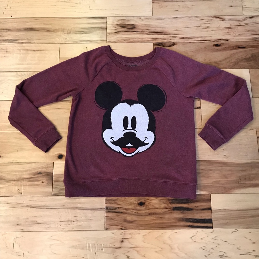 Woman’s Disney Mickey Mouse Crewneck Sweater